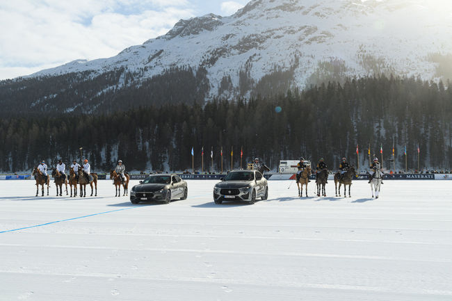 Le Maserati Levante « Royale » en guest-star à Saint-Moritz