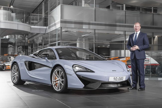 McLaren franchit le cap des 10 000 voitures produites 