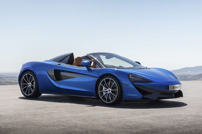 McLaren 570S Spider : la 570S se découvre