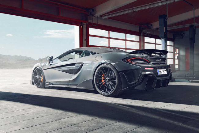 La McLaren 600LT revue par Novitec