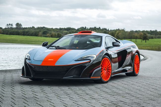 McLaren 675LT Gulf Racing par MSO