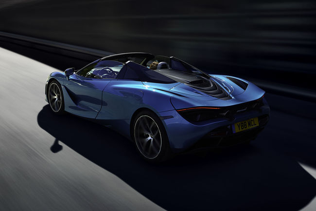 Nouvelle McLaren 720S Spider : décoiffante