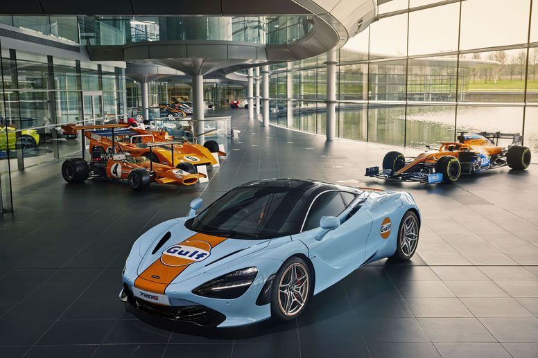 MSO présente une McLaren 720S aux couleurs de Gulf