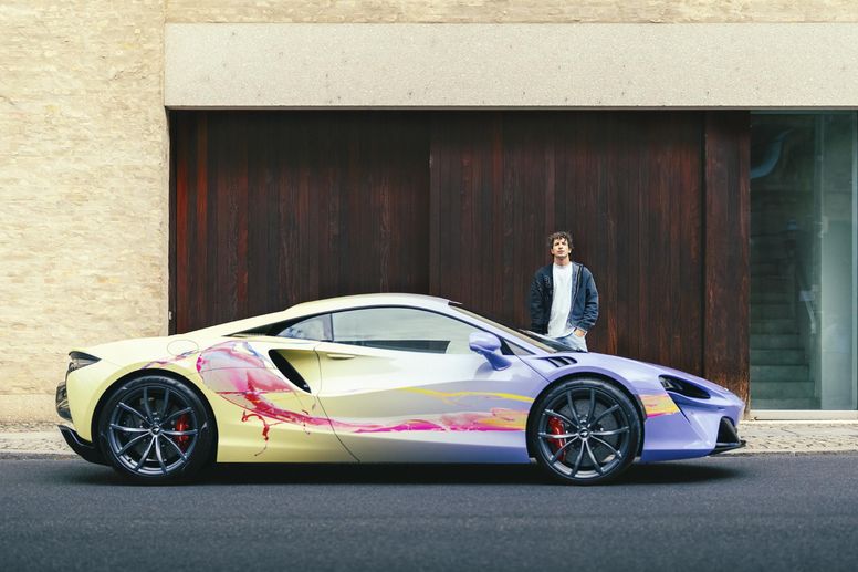 L'artiste Cevin Parker crée une McLaren Artura unique en son genre