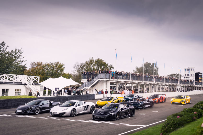 McLaren Automotive a célébré dix ans de production à Goodwood