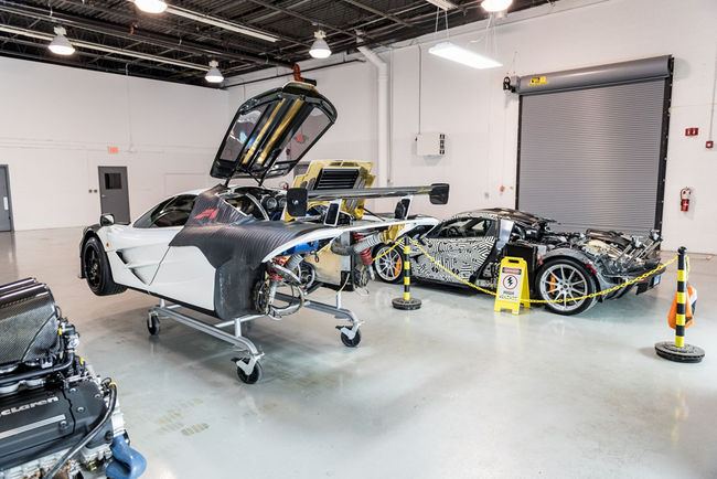 Un McLaren F1 Service Center en Pennsylvanie