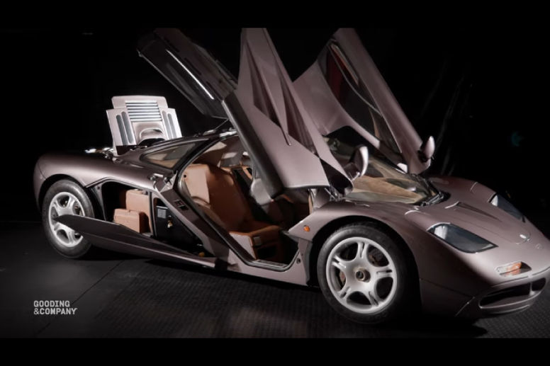 Une McLaren F1 aux enchères Gooding de Pebble Beach