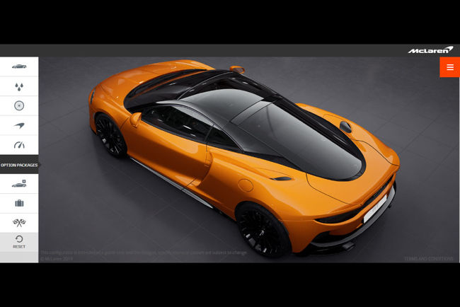 Configurez votre McLaren GT