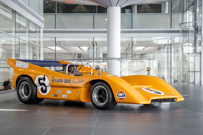 McLaren honore la mémoire de Bruce McLaren