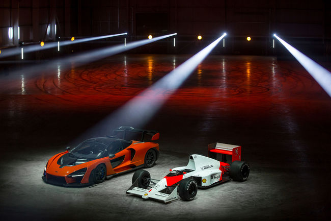 La McLaren Senna fait le show à Sheffield