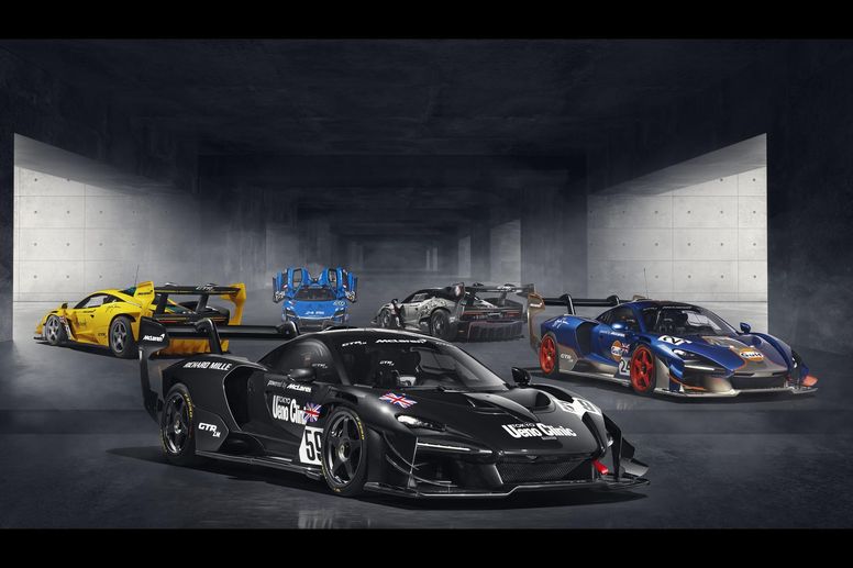 McLaren présente cinq éditions spéciales Senna GTR LM 