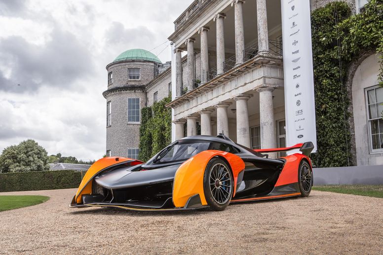 La McLaren Solus GT a fait le show à Goodwood