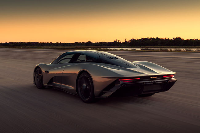 Développement terminé pour la McLaren Speedtail