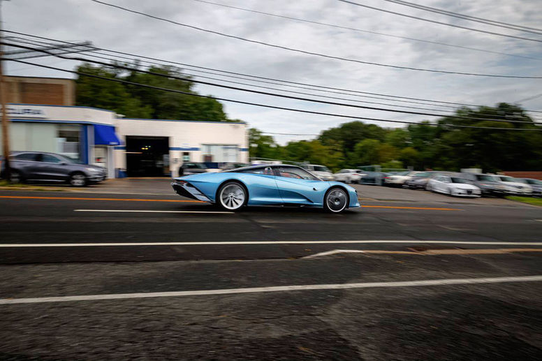 McLaren : une Speedtail livrée aux États-Unis