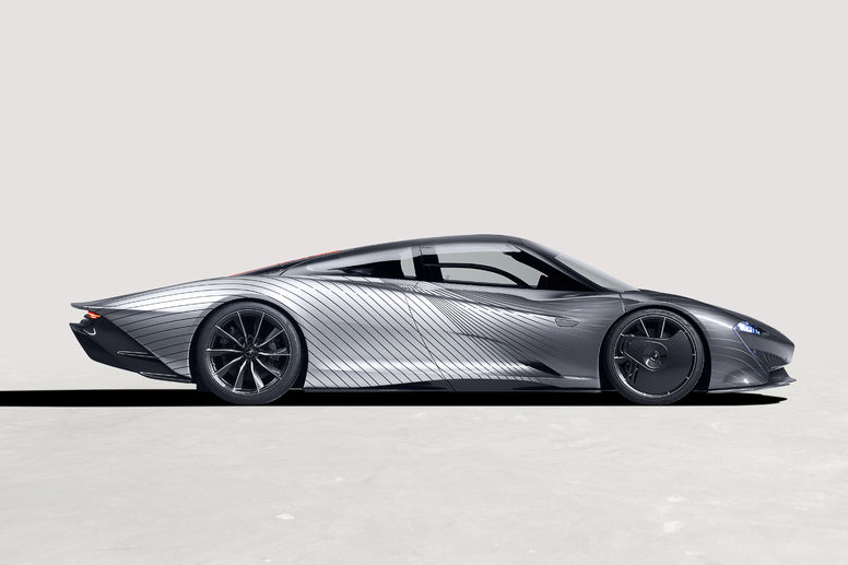 One-off McLaren Speedtail Albert par MSO