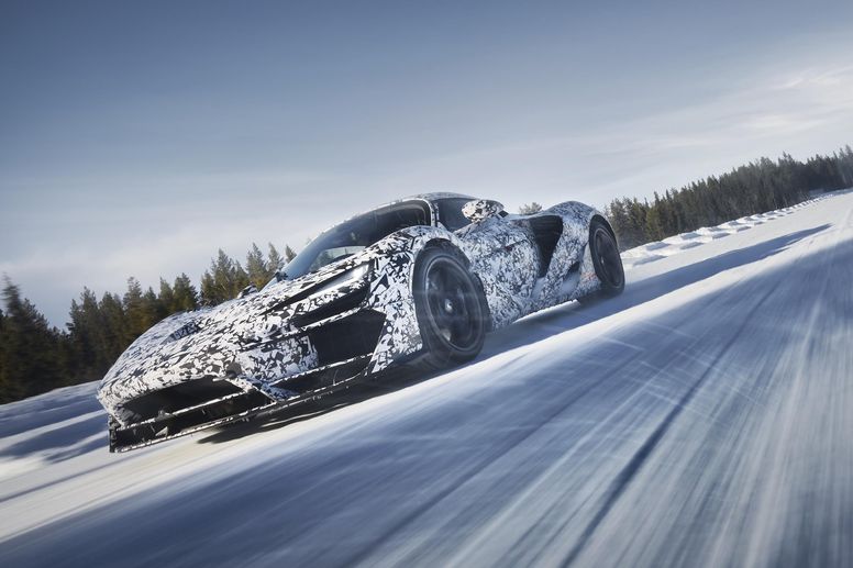 Essais concluants en conditions extrêmes pour la McLaren W1