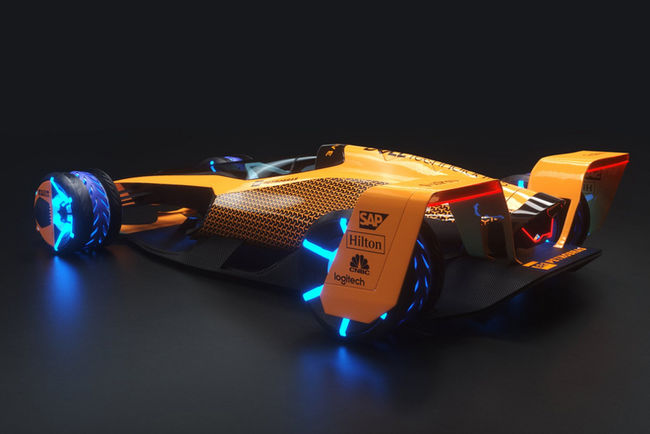 McLaren présente sa vision de la Formule 1 de 2050