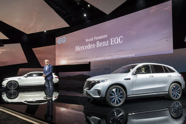 Mercedes-Benz EQC : le SUV 100 % électrique de Mercedes