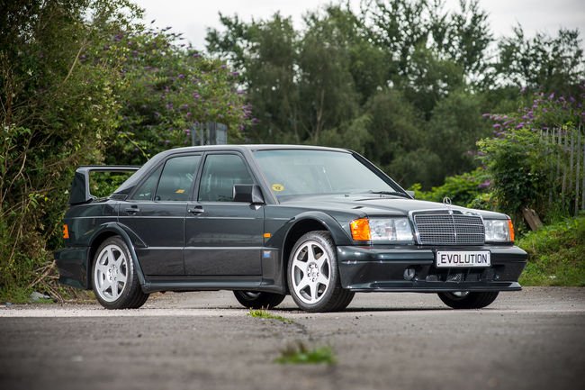 Une Mercedes 190 E Evo II aux enchères