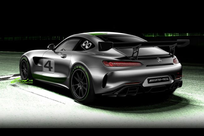 La future Mercedes-AMG GT4 dévoilée