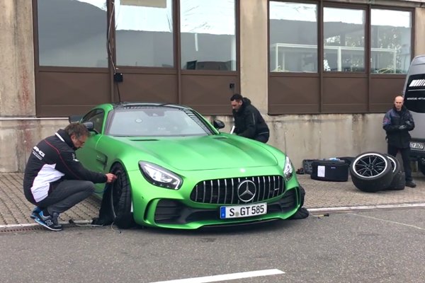 La Mercedes-AMG GT R en 7'10 sur le Ring