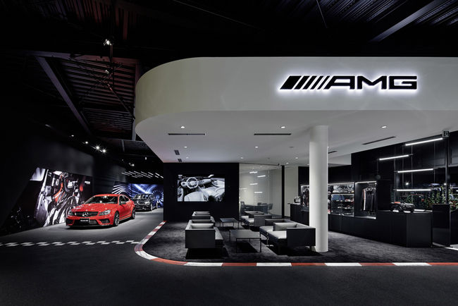 Un showroom Mercedes-AMG unique à Tokyo