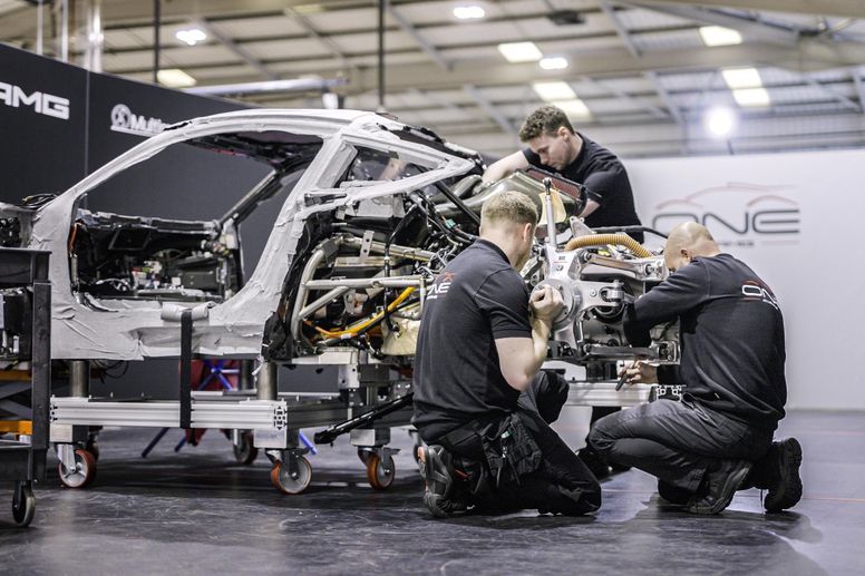 Production lancée pour la Mercedes-AMG One