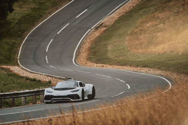 La Mercedes-AMG Project One prend la route