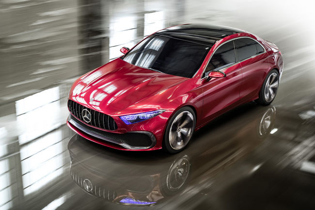 Shanghai : Mercedes Concept A Berline