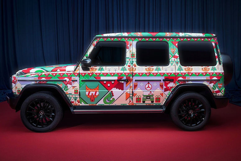 Mercedes-Benz emballe ses modèles pour vous souhaiter un joyeux Noël