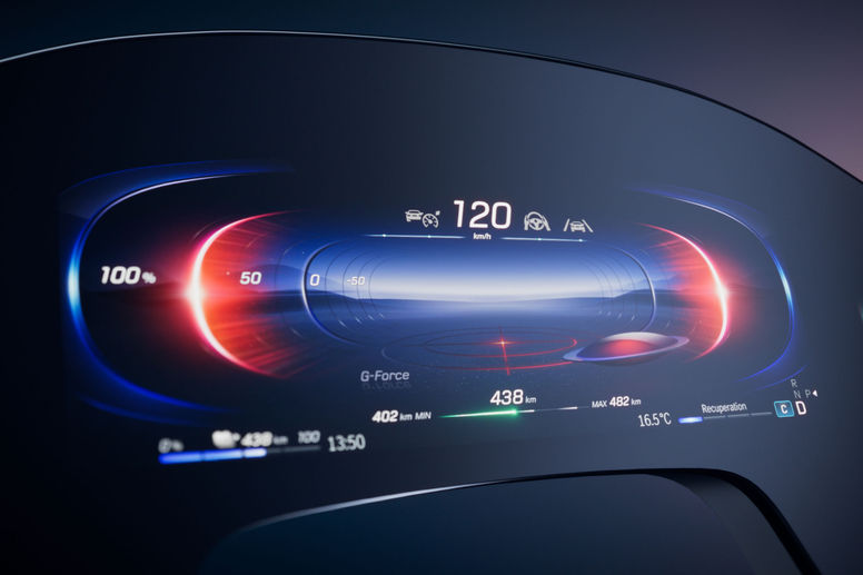 Mercedes-Benz présente le système MBUX Hyperscreen 