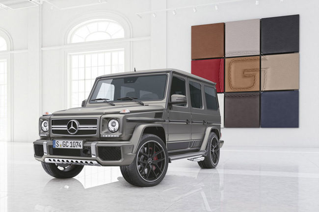 Mercedes Classe G éditions spéciales