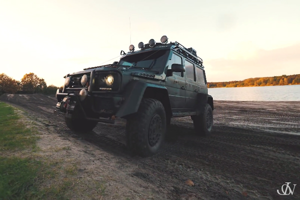 Mercedes-Benz G500 4×4² : le nouveau jouet de Jon Olsson 