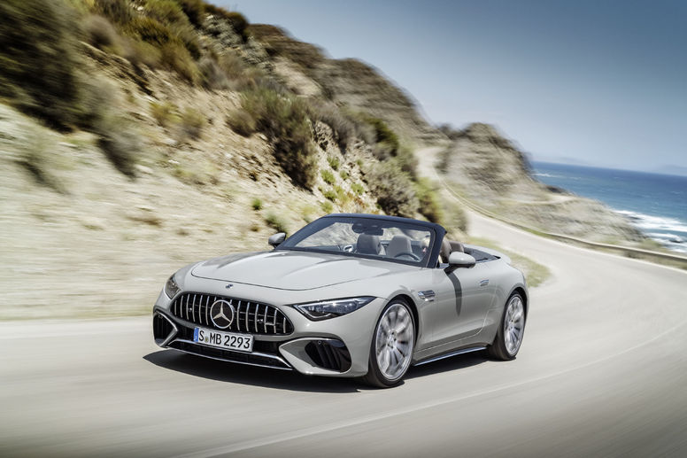 Un set de bagages Santoni pour la Mercedes-AMG SL