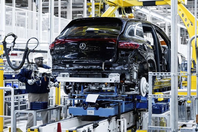 Production lancée pour le Mercedes-Benz EQS en Alabama