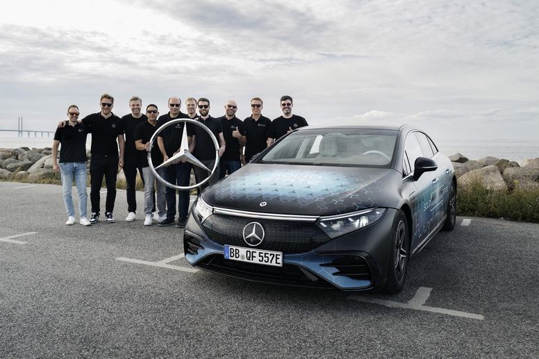 La Mercedes-Benz EQS boucle 1 205 km avec une seule charge