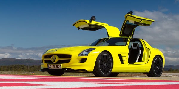 Une Mercedes SLS AMG E-Cell Roadster ?