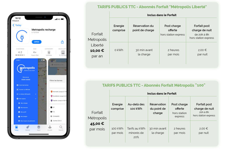 Métropolis lance son application mobile