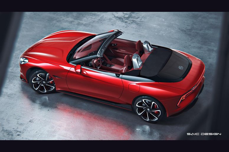 MG confirme l'entrée en production du roadster électrique Cyberster