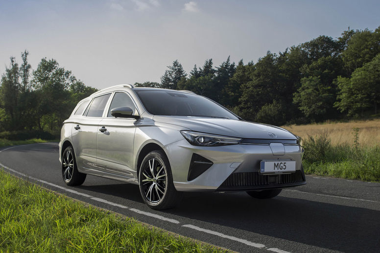 MG lance le premier break 100 % électrique : le MG5