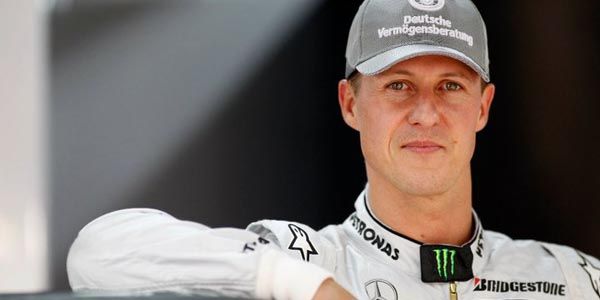 Michael Schumacher de retour chez lui