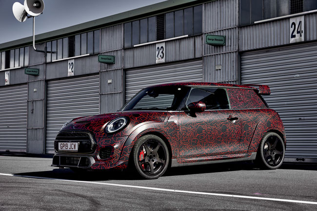 Un prototype MINI John Cooper Works GP sur le Nürburgring