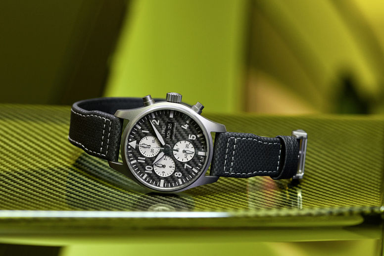 Montre d'Aviateur Chronographe Édition « AMG » par IWC Schaffhausen