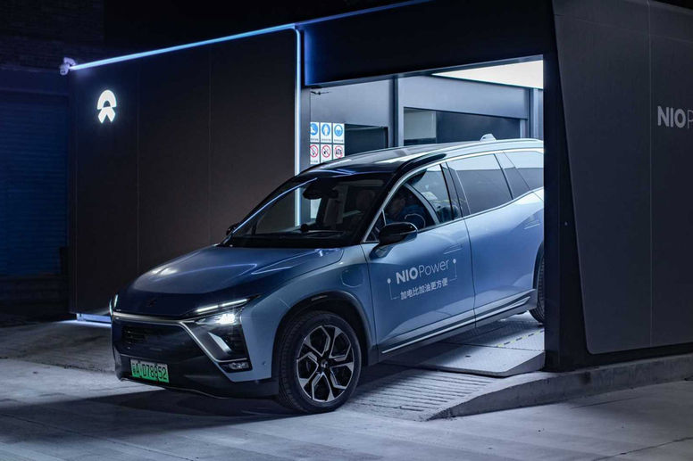 NIO déploie ses stations Power Swap Station 2.0 