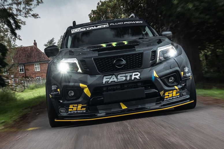 Ce Nissan Navara R embarque un moteur de Nissan GT-R