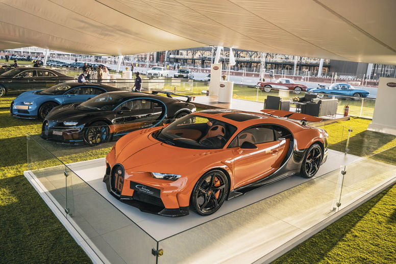 Nouveau showroom Bugatti à Riyad