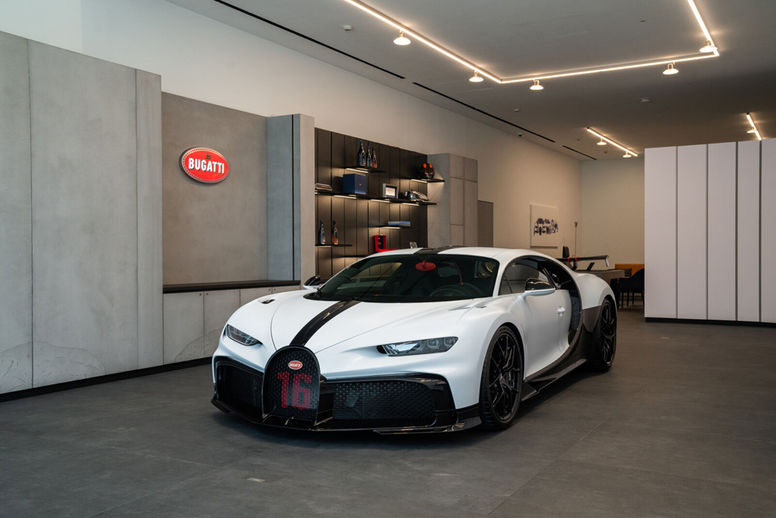 Nouveau showroom Bugatti à Singapour