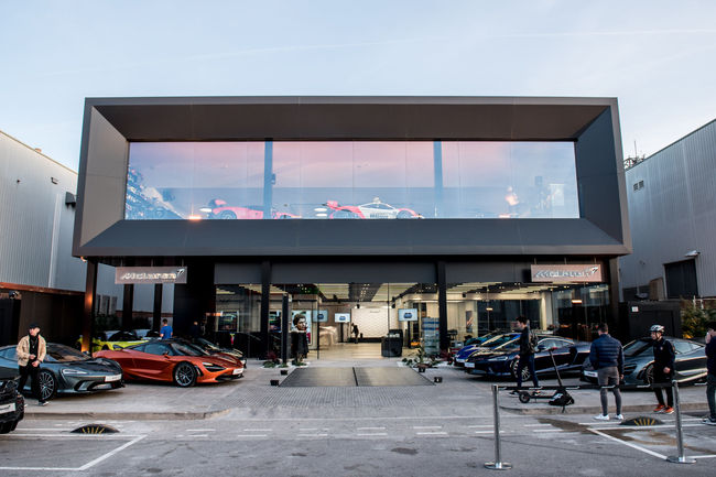 Nouveau showroom McLaren à Barcelone