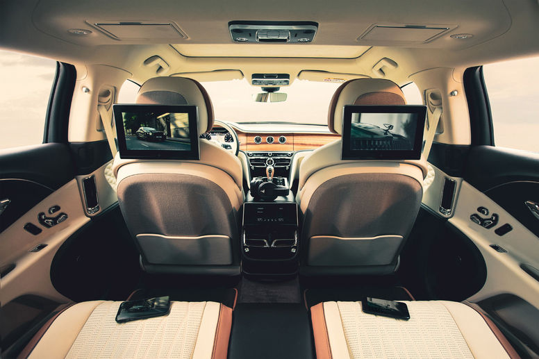 Nouveau système Bentley Rear Entertainment