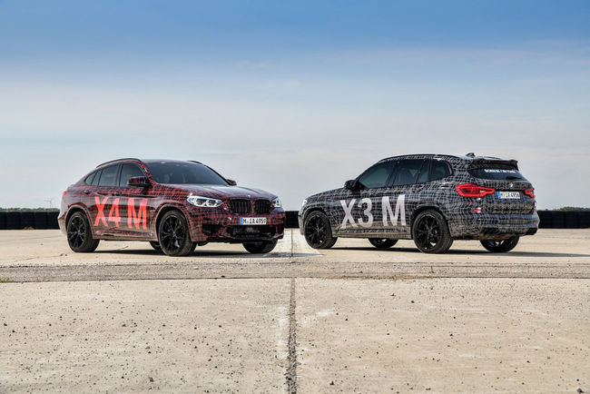 Nouveaux teasers pour les BMW X3 M et X4 M